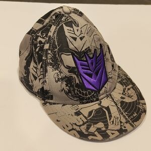 Hasbro Transformers Cap with Purple and Black Accents